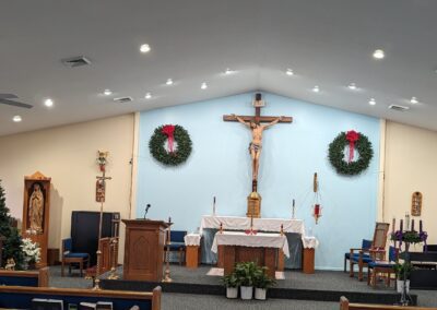 Our Lady of the Rosary at Christmas